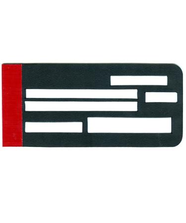 Check Writing Guide with Memo Space