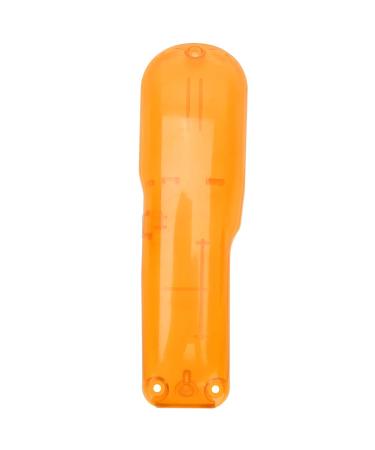 Dioche Hair Clipper Cover Professional Hair Clipper Replacement Protective Cover Electric Hair Cutter Trimmer Cover Shell for 8148/8591 Hair Clipper (Transparent Orange)