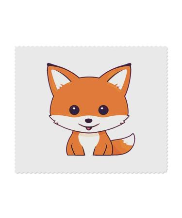 2 x Microfiber Cleaning Cloths "Fox Face" (LC00024745)