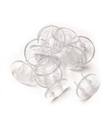 Safety 1st Outlet Plug Clear Carded 12 / Pack