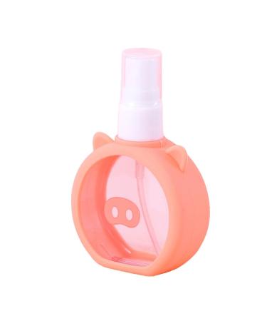 kesurpae 55ML Travel Empty Bottle Refillable Spray Atomizer Pump Mist Essential Oil Cosmetics Dispenser Moisturizing Container Red