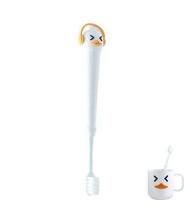 Toddler Toothbrush Toothbrush for Children Kid Whole Mouth Toothbrush with Round Nonslip Handle for Kids 3+ Years Old