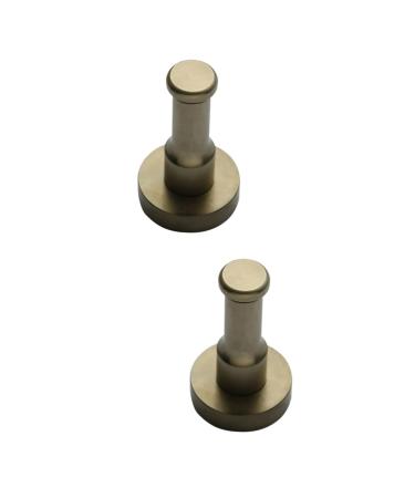 Cabilock 2pcs Hook Wall Mounted Clothes Rack Bathroom Towel Hat Wall Hanger Coat Rack Towel -Mounted mediumx2pcs As Shownx2pcs