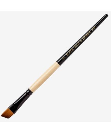 Dynasty Black Gold Series Synthetic Brushes Short Handle 1/2 in. angular