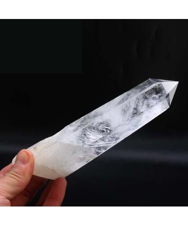 Meditation Gift Natural Crystal Original Stone Handmade disadvantages Natural Crystal Pillar Jewelry Meditation Cure Gift Ornaments 350-500g - Buy Online on SooperMarket.com