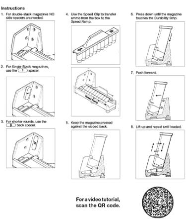 ParaBellum Designs .45 ACP Speed Ramp Loader - Efficiently Load Your Rounds - Buy Online on SooperMarket.com