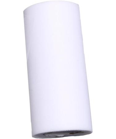 STOBOK 25 Ribbon Decor Wedding Dress Tulle Craft Diy Tutu Craft Wedding Tulle Spool Winter Table Skirt Baby Medium White - Buy Online on SooperMarket.com