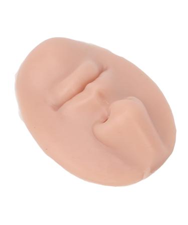 Silicone Nose Model Soft Silicone Nose Model 3-Part Elastic Master for Salon (Medium Skin Color)