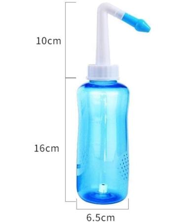 WNPXQNT Nose Nasal Wash System Pot Sinus Allergies Relief Rinse Blue 500mL Adults Plastic New Children Neti Equipment - Buy Online on SooperMarket.com