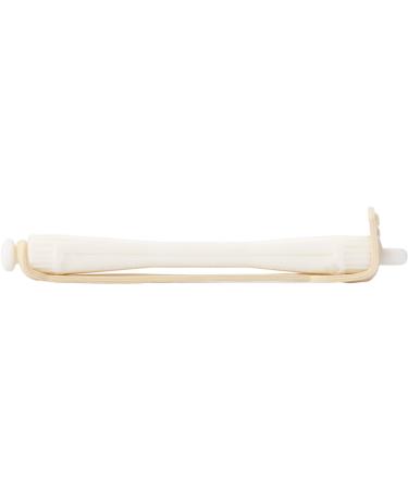 Fripac-Medis permanent wave rollers FPS7 bag of 12 pieces diameter 6 mm white White 12 pieces (1 pack)