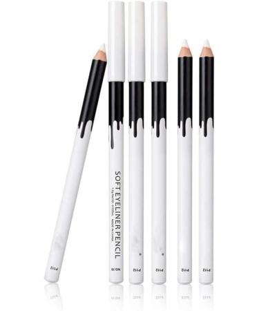 U-K 1pc White Eyeliner Pencil Smooth Cosmetic Beauty Tool Long Lasting Makeup Eyeliner Professional Eyeshadow Highlighter White Eyeliner Pen White Eye Pencil(White) Attractive - Buy Online on SooperMarket.com