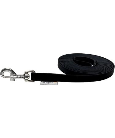 Buy Biothane Drag Line Leash for Medium/Large Dogs - Durable 16mm Wide Available in 1m 3m 5m 10m 15m - Black (1m without Hand Loop) - Buy Online on SooperMarket.com