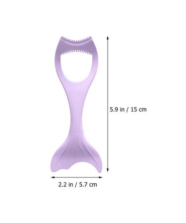 2pcs Silicone Eye Makeup Tools - Eyeliner Stencils & Mascara Aid for Women | Perfect Purple Makeup Accessories - Buy Online on SooperMarket.com