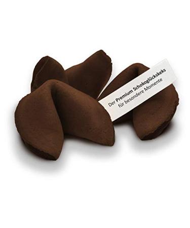 Happy Chocolate Flavored Fortune Cookie - 10 Cookies | 2.1 oz Net Weight - Buy Online on SooperMarket.com