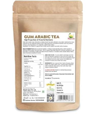 Dawn Lee Gum Arabic Tea- Spices Blend- Premix for Vending Machine- Natural Sweetness- No Refined Sugar- Ideal After Fasting Drink- Strong Bones & Lubrication- Natural Tea- 1 KG - Buy Online on SooperMarket.com