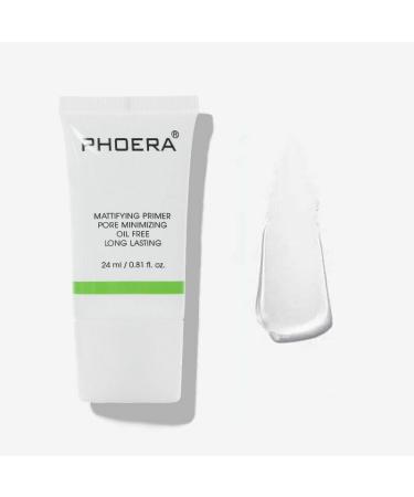 PHOERA Primer Matte Finish Face Makeup Pore filler Primer Foundation Base Oil Control Full Coverage Make Up Base Concealer Long Lasting Flawless Pores Minimiser Liquid Moisturizing (24ml.) 24 ml (Pack of 1) - Buy Online on SooperMarket.com