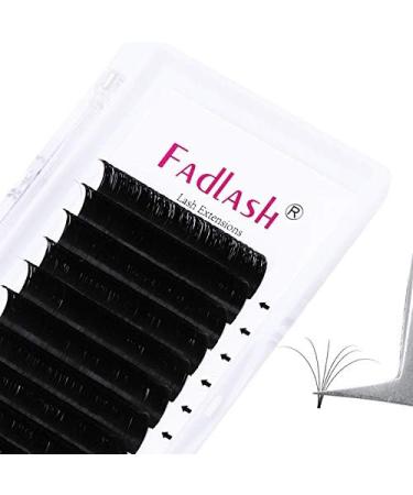 Fadlash Easy Fan D Curl 0.03 16mm Russian Eyelashes - Natural Look Self Fanning Lashes - Buy Online on SooperMarket.com