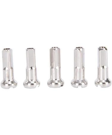 SENQI Bike Spokes Nipples End Caps - 36 Pcs Silver Decor for 14G Mountain & Road Bikes - Buy Online on SooperMarket.com