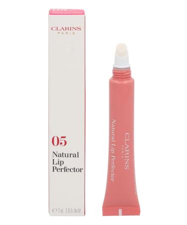 Clarins Natural Lip Perfector | Award-Winning | Sheer Finish Lip Gloss | Instant 3D Shine | Nourishing  Hydrating  Softening and Lip Plumping | Contains Natural Plant Extracts With Skincare Benefits 05 - Candy Shimmer