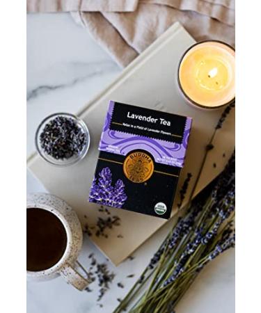 Buddha Teas Organic Lavender Tea - USDA & OU Kosher, 18 Bleach-Free Bags - Buy Online on SooperMarket.com