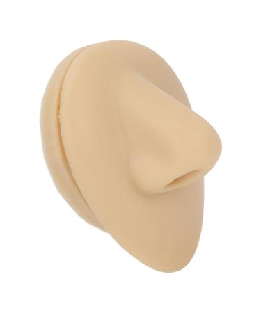 3D Simulated Soft Silicone Nose Model - Reusable Piercing Practice Tool | Ideal for Beauty Salons & Acupuncture Teaching - Buy Online on SooperMarket.com