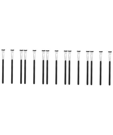 Baluue 15 Pcs Fish Tail Brush Nose Contour Makeup Brush Nose Brush for Women Makeup Brush for Women 18.50X1.00X1.00CMx5pcs As Shown 1x5pcs