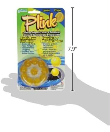 Compac Plink Lemon Garbage Disposal Cleaner & Deodorizer 10ct - Pack of 12 - Buy Online on SooperMarket.com