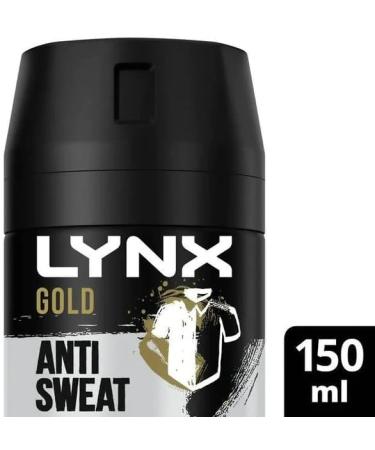 Lynx Gold Anti White Marks 72hrs Protection Antiperspirant 150ml 150 ml (Pack of 1) - Buy Online on SooperMarket.com