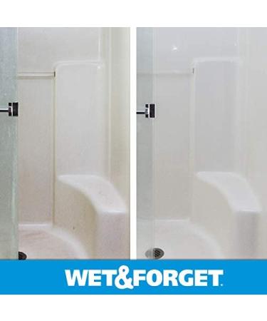 Wet & Forget Shower Cleaner 64oz (2 Pack) | No Scrubbing, Bleach-Free Formula | Ready to Use Weekly Application - Buy Online on SooperMarket.com