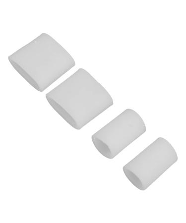 Silicone Toe Separator 8Pairs - Bunion Corrector & Pain Relief - White Toe Sleeves - Buy Online on SooperMarket.com
