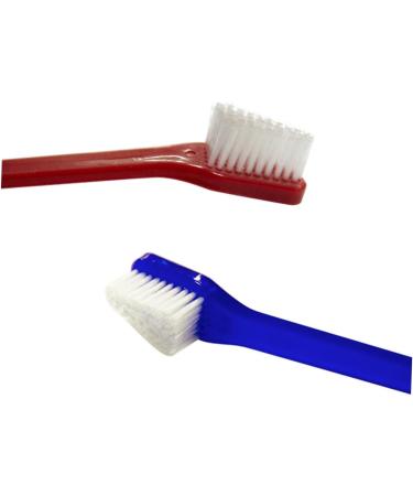 Sosoport 2pcs Set Pet Toothbrush Big Head Toothbrush Soft Dogs Finger Toothbrush Cat Double Head Toothpaste - Buy Online on SooperMarket.com