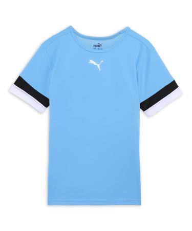 PUMA Unisex Teamrise Jersey Jr T-Shirt Blue (Team Light Blue) 164 (13-14 years)