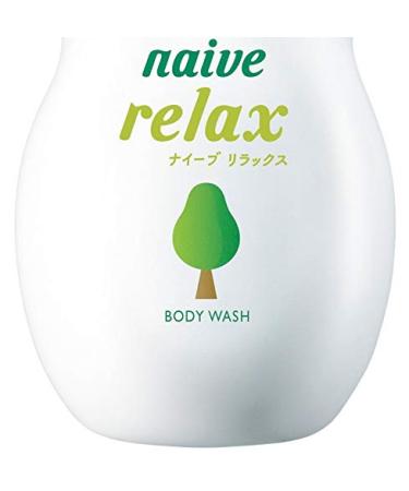 Kracie Naive Relax Body Soap 530mL with Theanine - Soothing and Nourishing - Buy Online on SooperMarket.com