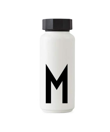 Personal Thermo/Insulated Bottle A-Z M White