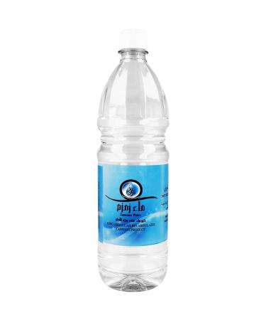 Zam Zam Water Makkah Al Mukarramah Zemzem Suyu Zamzam Spring Water Well Source Water (1 Liter) (1 KG) 1 l (1 Pack)