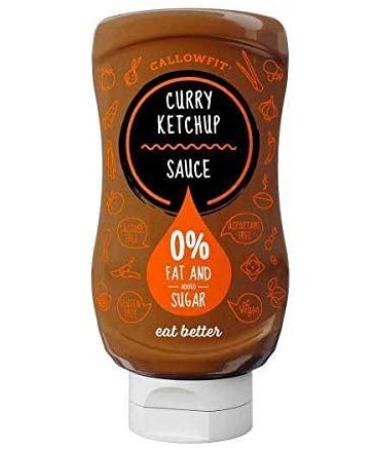 Buy CALLOWFIT Low Carb Curry Ketchup - 0% Fat & Sugar | Box of 6 x 300ml | International Shipping Available - Buy Online on SooperMarket.com