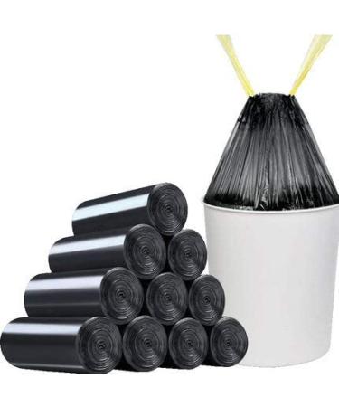Strong garbage bags 60L WITH DRAWSTRING EXTRA WIDE Black 68x73 cm (50 to 2000 bags) (50)
