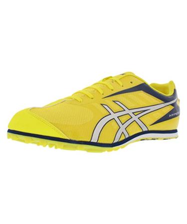 ASICS Men's Hyper LD 5 Track & Field Shoes 12 Flash/Yellow/Silver/Navy