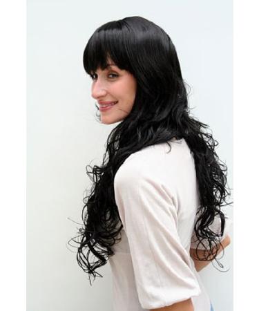WIG ME UP 4306-1B Black Long Wig with Huge Curls - Stylish High-Quality International Shipping Available - Buy Online on SooperMarket.com