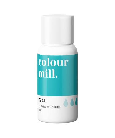 COLOUR MILL Oil Based Food Colouring 20ml (Teal)
