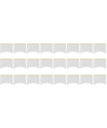 minkissy 320 Pcs Planting Remover Eyelashes Eye Lash Extension Cleaner Eye Cleaning Wipes Comfortable Eyelash Cream Removal Pad Glue Nail White Cotton Sheet Non-Woven Fabric Miss