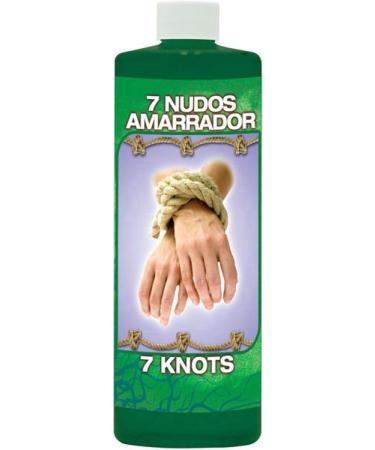 INDIO Spiritual Water-(7 TYING KNOTS)|AGUA ESP 7 NUDOS AMARRADOR 8oz