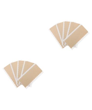 Beavorty 20 Sheets Wig Glue Paster Paper Supplies Pu