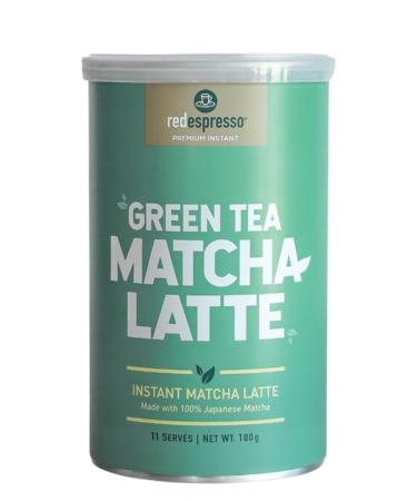 Instant green tea matcha latte 180g tin - 11 servings