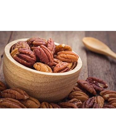 Natural Untreated Pecan Halves - 2500g Resealable Bag | Premium Quality eCommerce Shipping Worldwide - Buy Online on SooperMarket.com