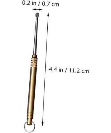 KALLORY Titanium Alloy Ear Spoon with Flashlight - Earwax Removal and Cleaning Tool - Buy Online on SooperMarket.com