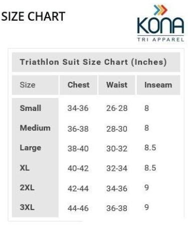 Kona II Men's Sleeveless Triathlon Suit with Storage Pocket - Small Charcoal/Black - Buy Online on SooperMarket.com