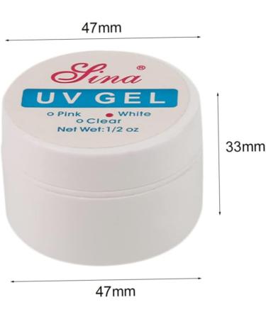 3 Colors Quick Uv Builder Gel Nail Extension Gel Nail Strengthen Uv Gel Nail Art Manicure Set Crystal Enhancement Gel For Professional Or Beginner 3PCS - Buy Online on SooperMarket.com