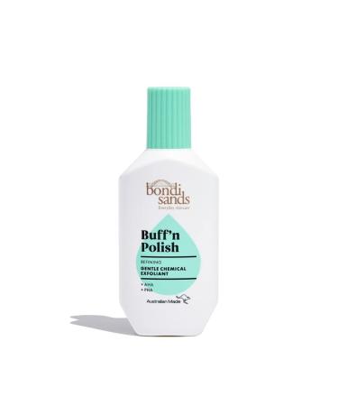 Bondi Sands Buff N Polish Gentle Chemical Exfoliant 30ml| Enriched with Cherry Blossom | Suitable for sensitive skin | Vegan + Cruelty Free| 30ml/1.01 Fl Oz