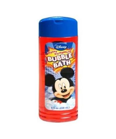 Mickey Bubble Bath 8oz in Flip Top Bottle Cut